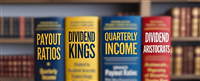 Dividend Books - This image is an original composition by MarketBeat using licensed and editorial elements. Not for redistribution or reuse.