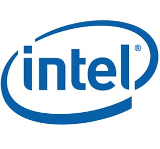 Intel stock logo