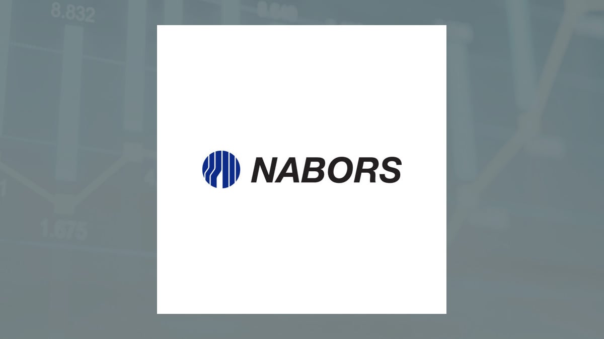 Nabors Industries logo with Energy background