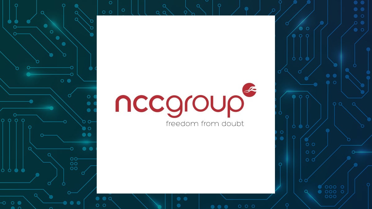 NCC Group logo with Computer and Technology background