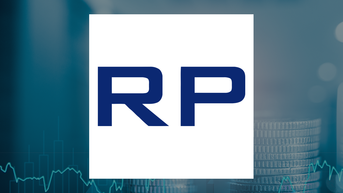Royalty Pharma logo with Finance background