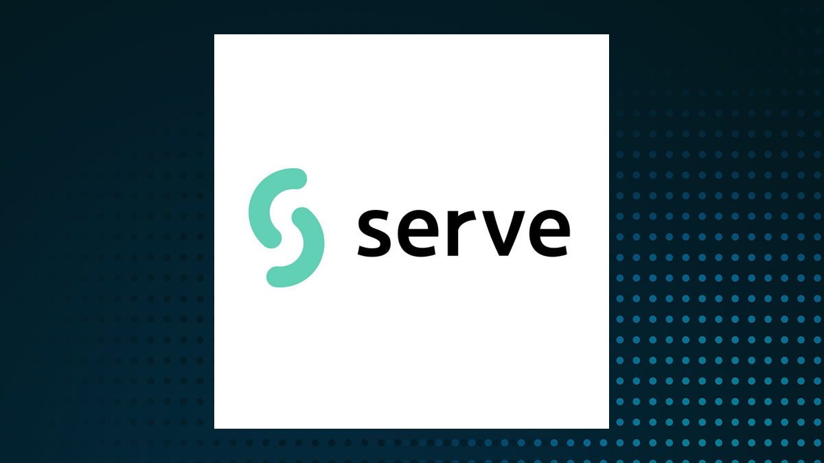 Serve Robotics logo with Computer and Technology background