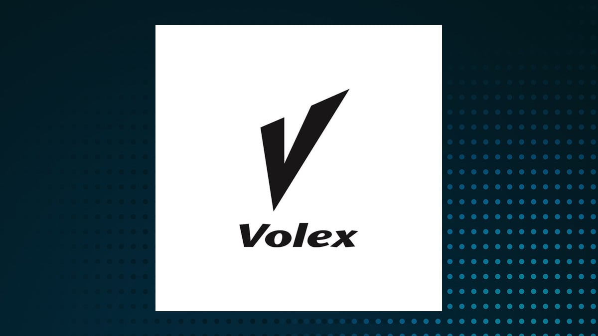 Volex logo with Industrials background